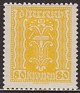 Austria 1922 Agriculture 80 K Yellow Scott 267